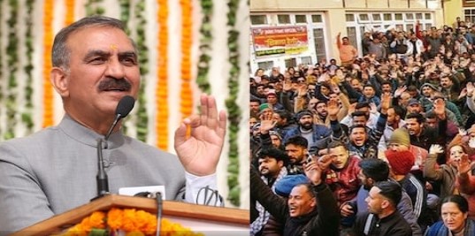 सुक्खू सरकार ने दिया झटका तो गुस्साए बिजली कर्मचारी, बड़े प्रदर्शन का ऐलान