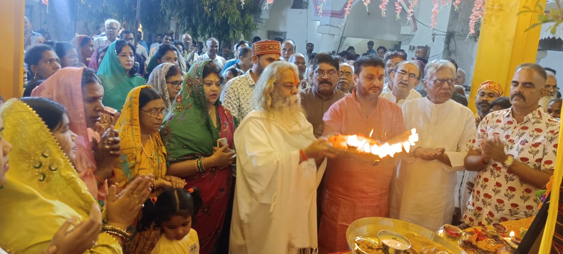 अक्षय नवमी का त्यौहार संपन्न श्री शिवरीनारायण मठ में