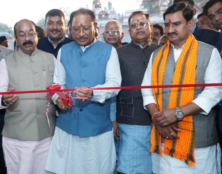 मुख्यमंत्री श्री विष्णुदेव साय ने बिलासपुर स्पोर्ट्स कांप्लेक्स का किया लोकार्पण