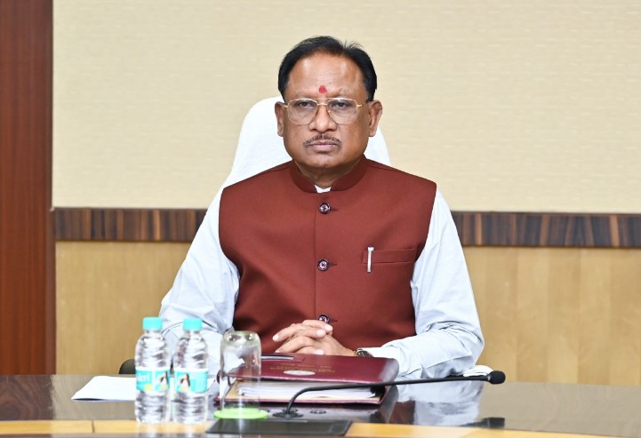मुख्यमंत्री श्री विष्णु देव साय की अध्यक्षता में मंत्रालय, महानदी भवन में कैबिनेट की बैठक शुरू