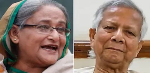 पहले धोखे से सत्ता कब्जाया, अब बांग्लादेश के दुश्मनों का साथ, यूनुस को अब खूब रगड़ रहीं शेख हसीना