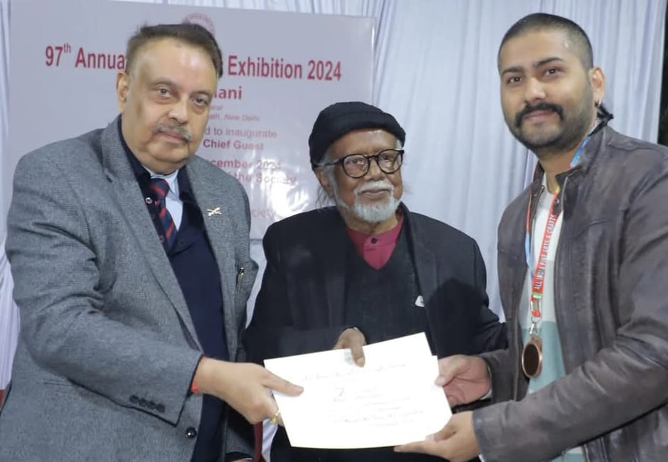 अल्बर्ट की पेंटिंग दिल्ली और मुंबई मे एक साथ प्रदर्शित...