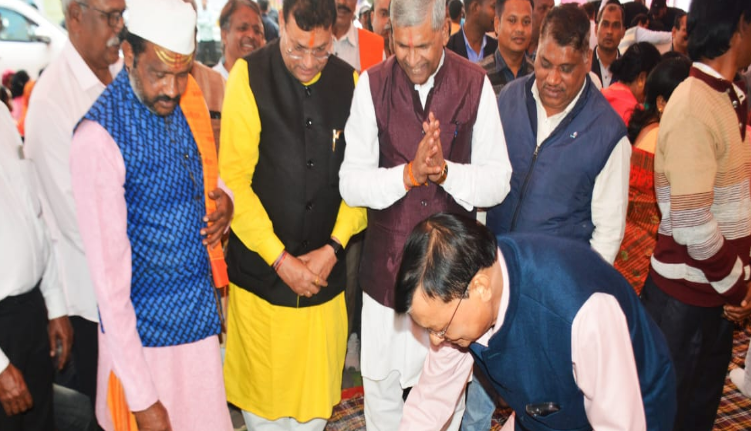 दौड़ा कोरबा के विकास का पहिया : उद्योग मंत्री लखन लाल देवांगन