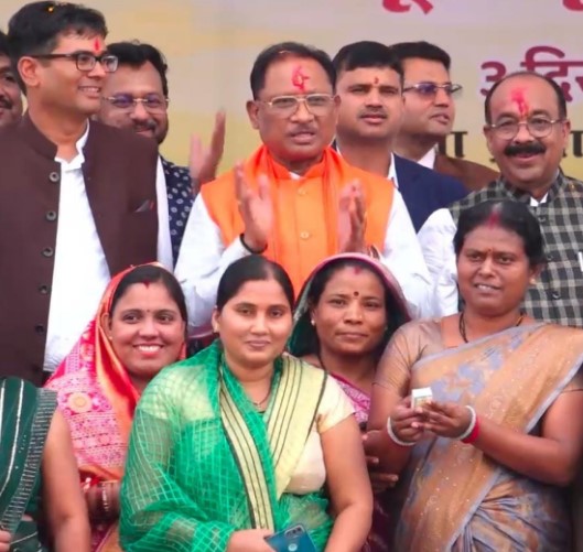 रायगढ़ में दिखी मुख्यमंत्री श्री विष्णुदेव साय के सुशासन की झलक