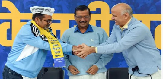 अवध ओझा लड़ेंगे चुनाव, AAP ने मनीष सिसोदिया वाली सीट से दिया टिकट