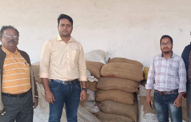 महासमुंद जिले में 272 कट्टा अवैध धान जब्त