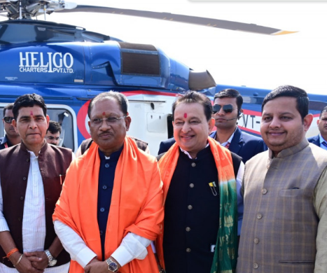 मुख्यमंत्री साय के महासमुंद आगमन पर जनप्रतिनिधियों ने किया आत्मीय स्वागत