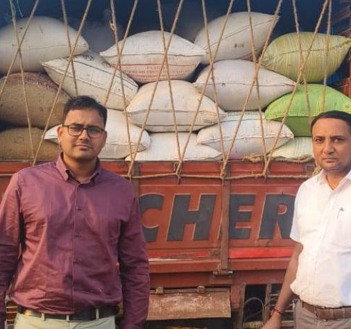 बिलासपुर जिले में 264 क्विंटल अवैध धान जब्त