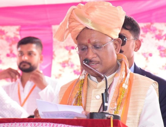 संत शिरोमणि आचार्य श्री विद्यासागर जी महाराज आध्यात्मिक चेतना के पुंज -  मुख्यमंत्री विष्णु देव साय