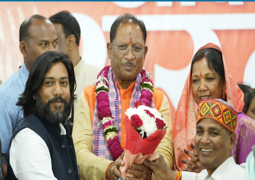 मुख्यमंत्री  साय को मिली जन-जन की शुभकामनाएं, जन्मदिन पर मुख्यमंत्री निवास बना उल्लास का केंद्र