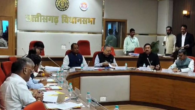 बजट सत्र के पहले दिन कार्यमंत्रणा समिति की बैठक, कार्य संचालन पर हो रही चर्चा