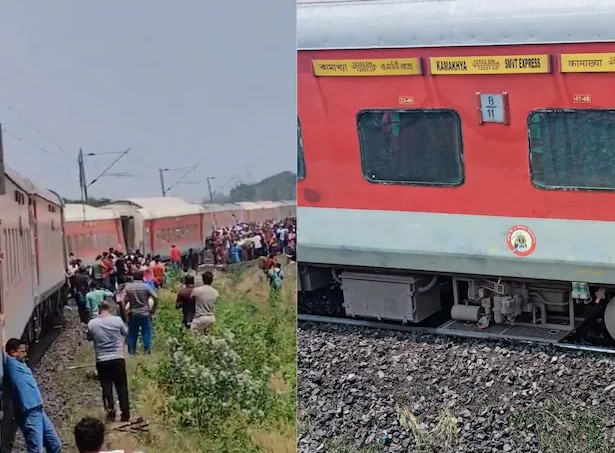 ओडिशा में बड़ा रेल हादसा, कामाख्या एक्सप्रेस के 11 डिब्बे पटरी से उतरे