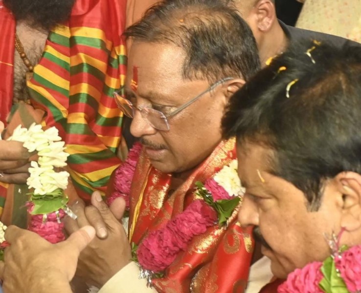 मुख्यमंत्री श्री विष्णु देव साय ने हनुमान जयंती पर की पूजा-अर्चना