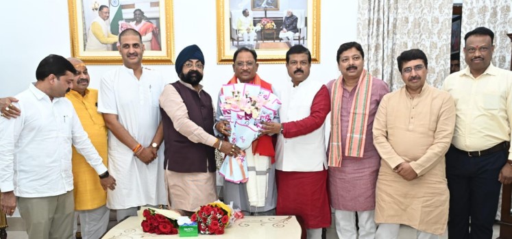 मुख्यमंत्री श्री साय से निगम तथा मंडल के नव नियुक्त अध्यक्षों ने की सौजन्य मुलाकात