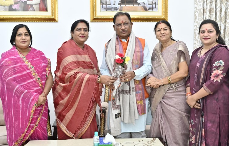 मुख्यमंत्री श्री विष्णुदेव साय से नवनियुक्त निगम-मंडल अध्यक्षों ने की सौजन्य भेंट