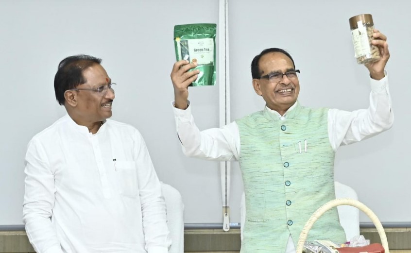 छत्तीसगढ़ की संस्कृति, स्वाद और स्वावलंबन की सोंधी महक से सजी जशप्योर ब्रांड के उत्पादों की केंद्रीय कृषि मंत्री श्री शिवराज सिंह चौहान ने की सराहना