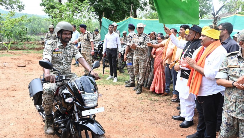 जवानों के बुलंद हौसलों से मिटेगा नक्सलवाद का कलंक: मुख्यमंत्री श्री विष्णु देव साय