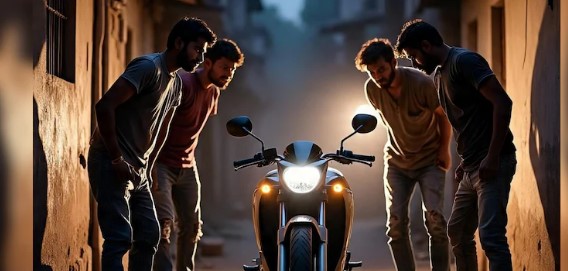 बाइक चोरों का बड़ा गैंग पकड़ाया, भीड़-भाड़ वाले इलाकों में करते थे चोरी