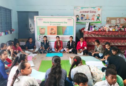 अदाणी फाउंडेशन ने बच्चों संग मनाया ‘हरियाली का उत्सव’,पर्यावरण संरक्षण का लिया गया संकल्प