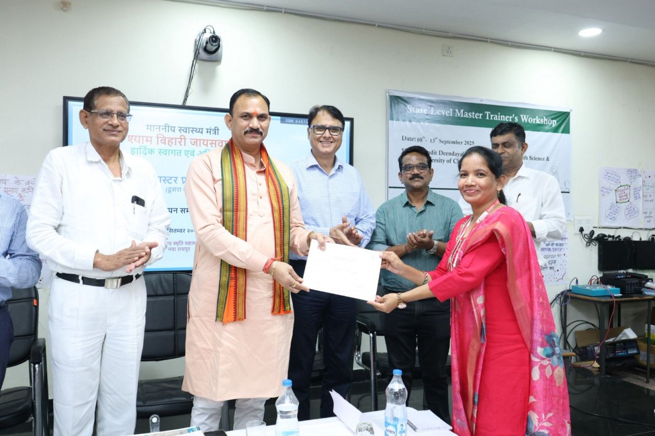 मितानिन कार्यक्रम छत्तीसगढ़ की रीढ़ है, इसे सशक्त बनाने के लिए प्रशिक्षण अत्यंत महत्वपूर्ण कदम : श्री श्याम बिहारी जायसवाल