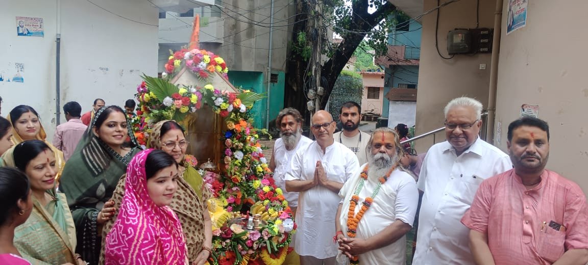 हर्षोल्लास पूर्वक श्रद्धा भक्ति के साथ मनाया गया डोल ग्यारस का पावन पर्व