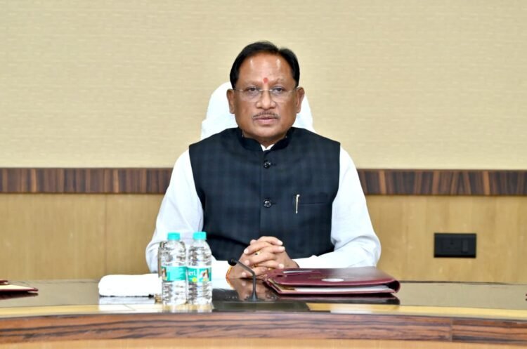मुख्यमंत्री श्री विष्णु देव साय की अध्यक्षता में मंत्रालय, महानदी भवन में कैबिनेट की बैठक शुरू