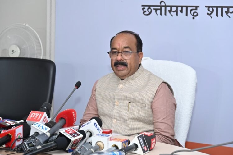 उप मुख्यमंत्री श्री अरुण साव ने कैबिनेट की बैठक में लिए गए निर्णयों की जानकारी दी