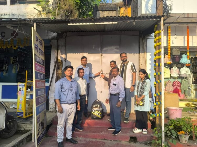 जगदलपुर में नियम तोड़ने वाले निजी चिकित्सा संस्थानों पर जिला प्रशासन की सख्त कार्यवाही
