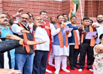 राष्ट्रीय एकता दिवस पर CM विष्णु देव साय ने दिलाई एकता की शपथ, ‘रन फॉर यूनिटी’ में बच्चों के साथ लगाए दौड़ के कदम.