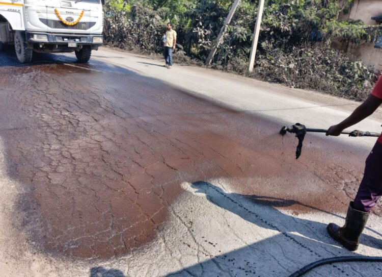 बिलासपुर जिले में सड़कों का हो रहा उन्नयन