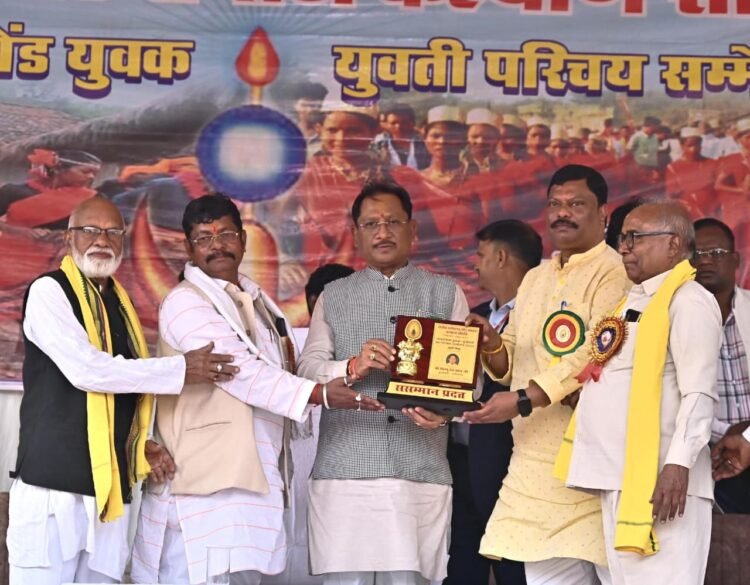 जनजातीय समुदाय के सर्वांगीण विकास के लिए कार्य कर रही है हमारी सरकार : मुख्यमंत्री श्री साय