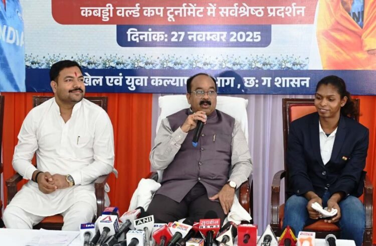 छत्तीसगढ़ का गौरव है संजू, अपने खेल से राज्य को दिलाई अंतरराष्ट्रीय प्रतिष्ठा – श्री अरुण साव