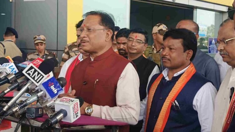 नुआपाड़ा उपचुनाव में सीएम विष्णुदेव साय की हुंकार: “भाजपा मतलब विकास की गारंटी”