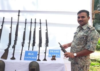 सुकमा में सुरक्षाबलों की बड़ी कामयाबी: माओवादियों की हथियार फैक्ट्री ध्वस्त, भारी मात्रा में हथियार बरामद.