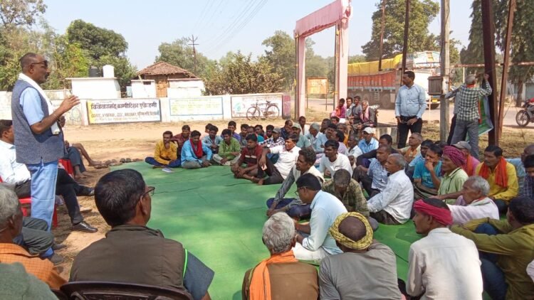 ग्राम पंचायत घुपसाल कु के ग्रामसभा में रबी सीजन में धान के बदले अन्य फसल लेने का प्रस्ताव पास