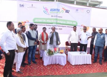 हॉकी में देश की बेटियां अंतरराष्ट्रीय स्तर पर कर रही देश का नाम रोशन – उप मुख्यमंत्री श्री अरूण