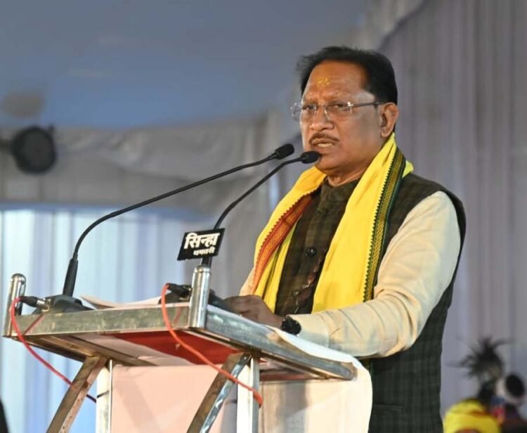 राष्ट्र व समाज के नव निर्माण में आदिवासी समाज के अमर शहीदों एवं महापुरूषों का अद्वितीय योगदान: मुख्यमंत्री श्री साय