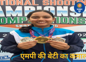 ग्वालियर की वंशिका ने नेशनल शूटिंग में जीते 5 मेडल, MP का नाम किया रोशन