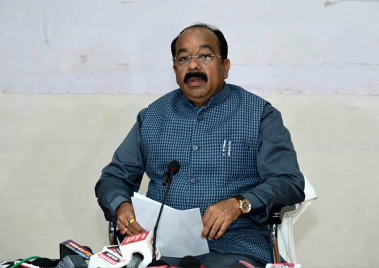 उप मुख्यमंत्री श्री अरुण साव ने कैबिनेट की बैठक में लिए गए निर्णयों की जानकारी दी