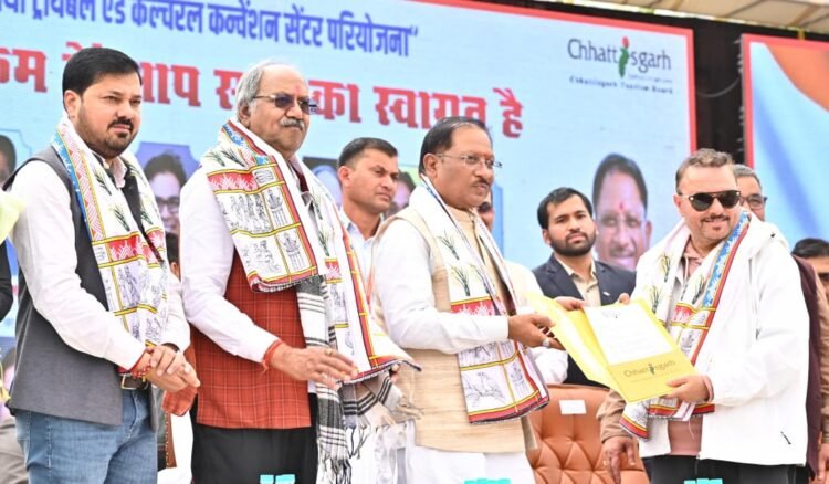 चित्रोत्पला फिल्म सिटी छत्तीसगढ़ की रचनात्मक अर्थव्यवस्था को देगी नई गति : मुख्यमंत्री श्री विष्णु देव साय