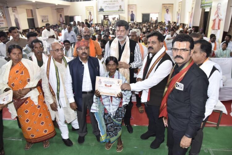 जगदलपुर के वृहद किसान सम्मेलन में उप मुख्यमंत्री श्री विजय शर्मा हुए शामिल