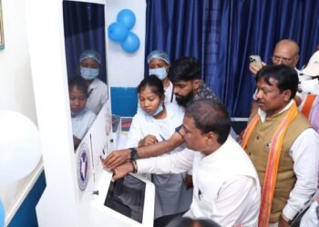 भानपुरी में आधुनिक तकनीक और बुनियादी ढांचे का अनूठा संगम हेल्थ एटीएम का शुभारंभ