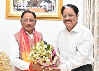 मुख्यमंत्री से राज्य नीति आयोग के नवनियुक्त उपाध्यक्ष श्री गणेश शंकर मिश्रा ने की सौजन्य मुलाकात