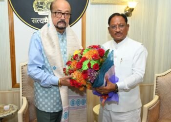 मुख्यमंत्री श्री विष्णु देव साय ने राज्यपाल श्री रमेन डेका को जन्मदिन की दी शुभकामनाएँ