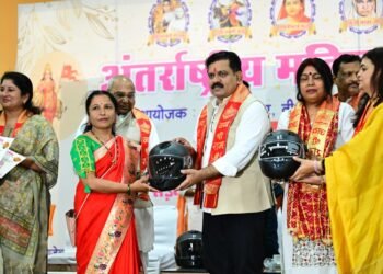 मैं भारत हूं” थीम पर भव्य बाइक-स्कूटी रैली, गोल्डन बुक ऑफ वर्ल्ड रिकॉर्ड में दर्ज