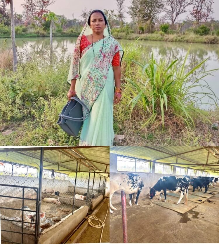 मछली पालन से बदली लक्ष्मी की जिंदगी