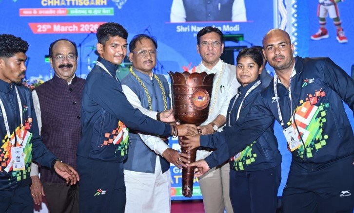 छत्तीसगढ़ में जनजातीय शक्ति का खेल महाकुंभ : देश के प्रथम ‘खेलो इंडिया ट्राइबल गेम्स 2026’ का भव्य शुभारंभ