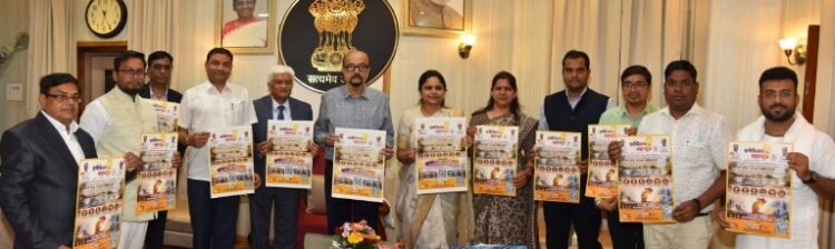 राज्यपाल श्री डेका से कुलपति श्री मनोज कुमार श्रीवास्तव ने भेंट की