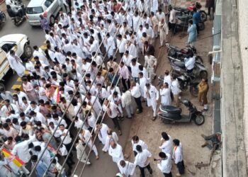 दुर्ग भगवान महावीर जन्म कल्याणक महोत्सव का आज2625 वा जन्म कल्याणक महोत्सव हर्ष और उल्लास के वातावरण में सकल जैन समाज की विशेष उपस्थिति में मनाया गया