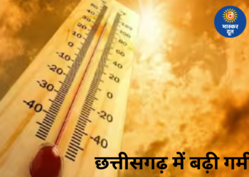 छत्तीसगढ़ में बढ़ने लगी गर्मी, राजनांदगांव में पारा 40°C पार, आने वाले दिनों में बारिश और तूफान का अलर्ट